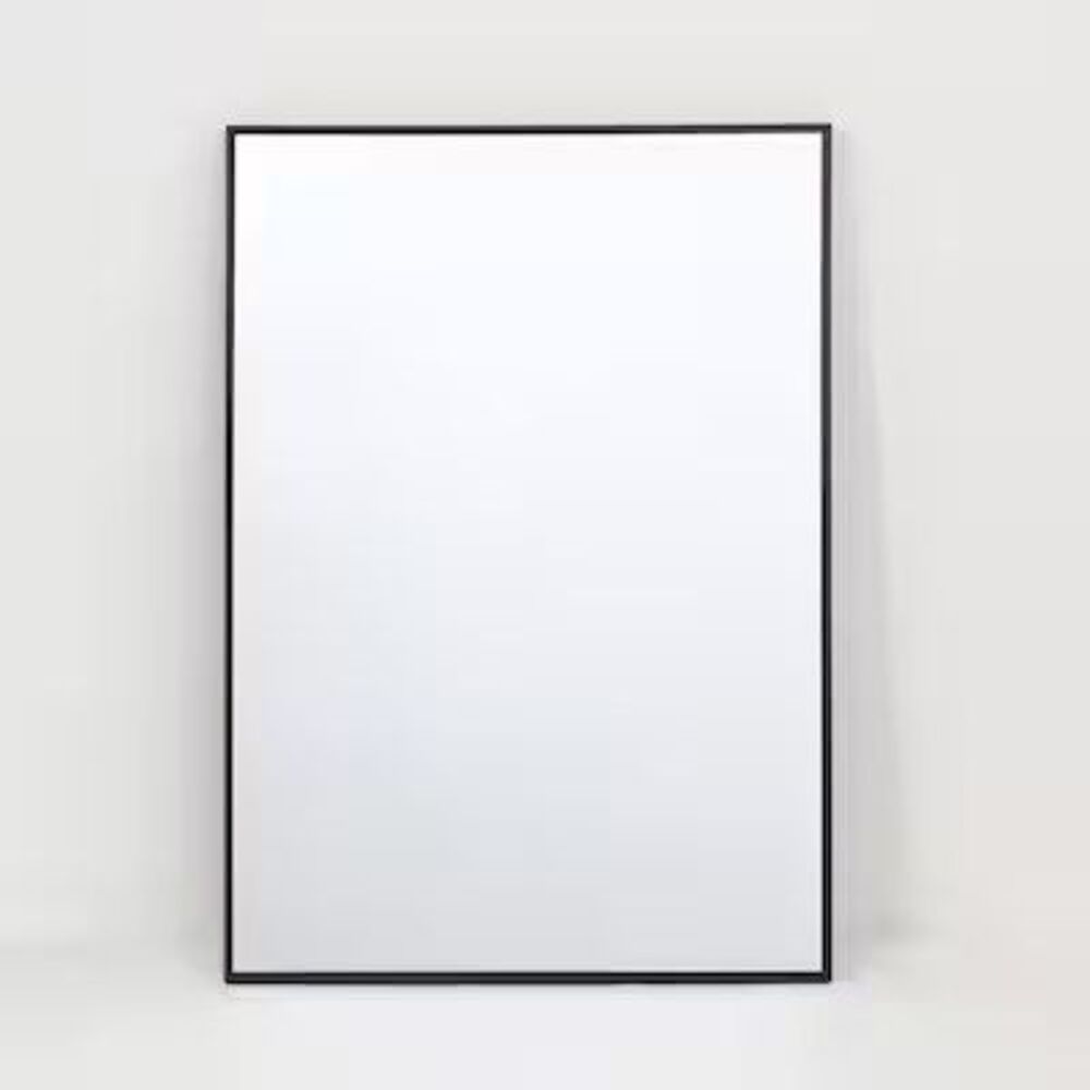 Origin 21 22-in W x 31.0-in H Rectangle Black Framed Wall Mirror - Picture 2 of 5